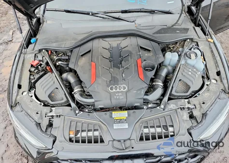 2023 Audi S8 из США, поврежденный, VIN WAULSAF89PN012152